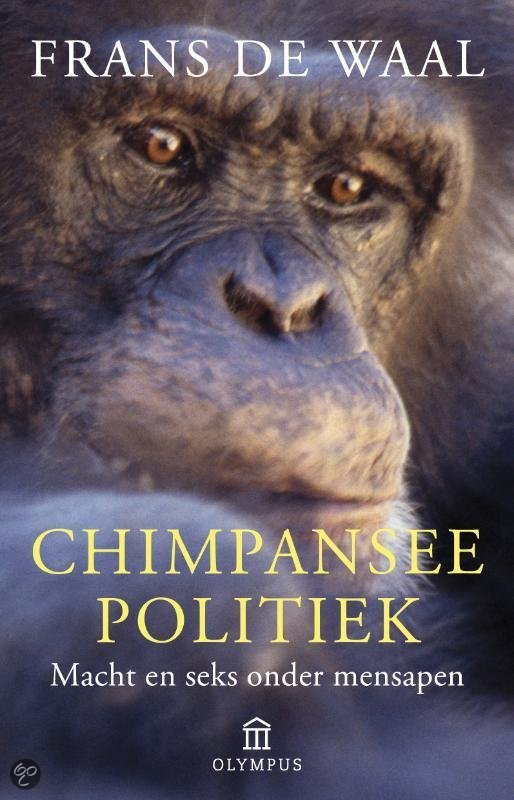 Frans de Waal, Chimpanseepolitiek