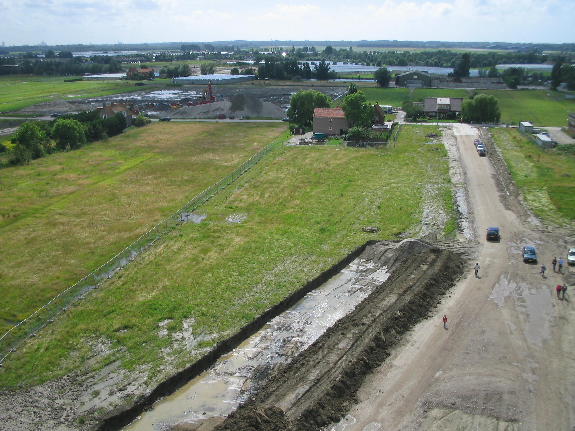 Nieuw-Rhijngeest tijdens eerste paal